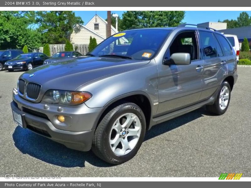 Sterling Grey Metallic / Black 2004 BMW X5 3.0i