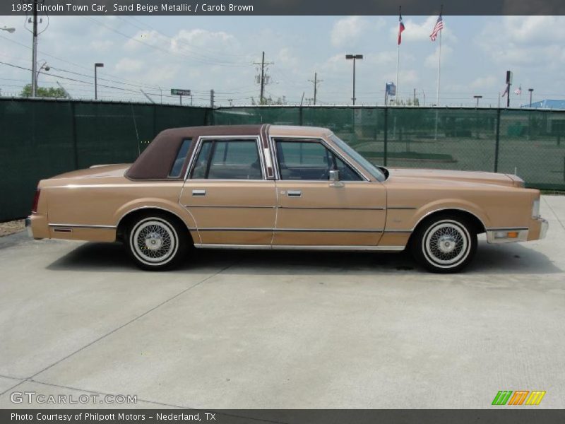  1985 Town Car  Sand Beige Metallic