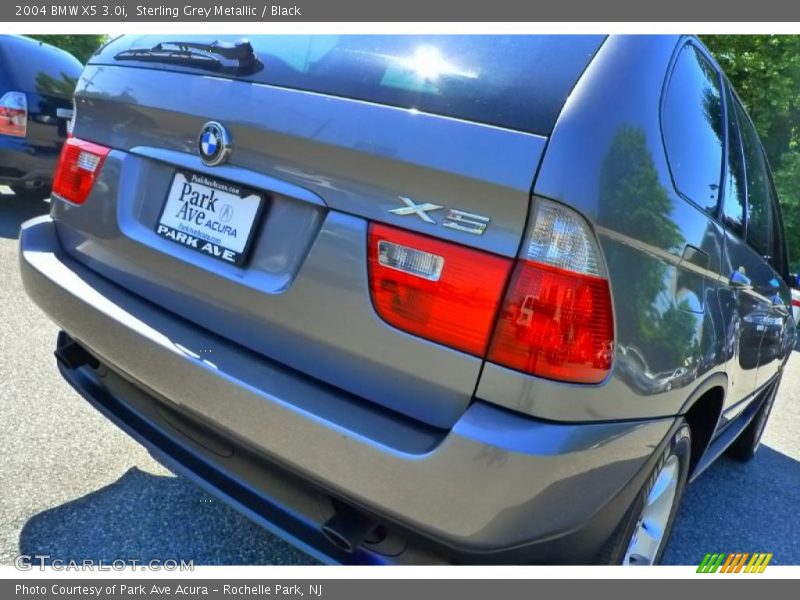 Sterling Grey Metallic / Black 2004 BMW X5 3.0i