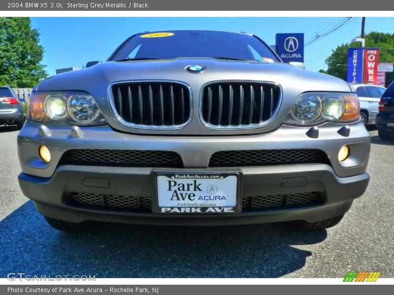Sterling Grey Metallic / Black 2004 BMW X5 3.0i