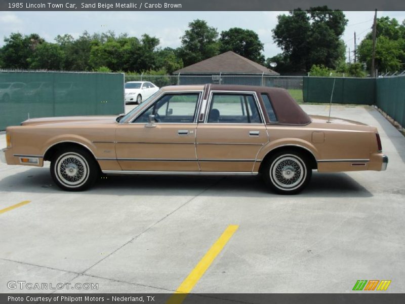  1985 Town Car  Sand Beige Metallic