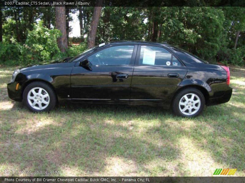 Black Raven / Ebony 2007 Cadillac CTS Sedan