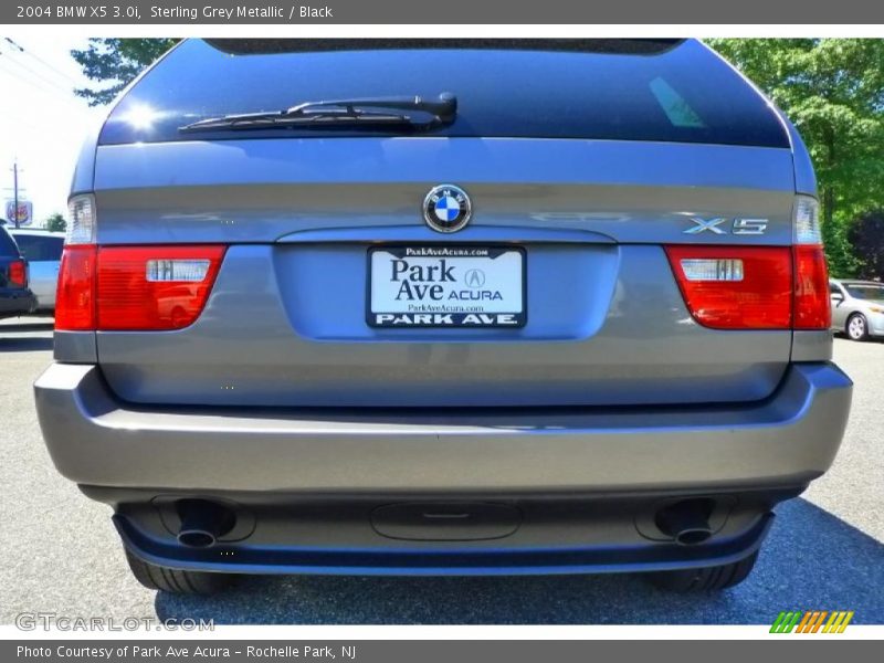 Sterling Grey Metallic / Black 2004 BMW X5 3.0i