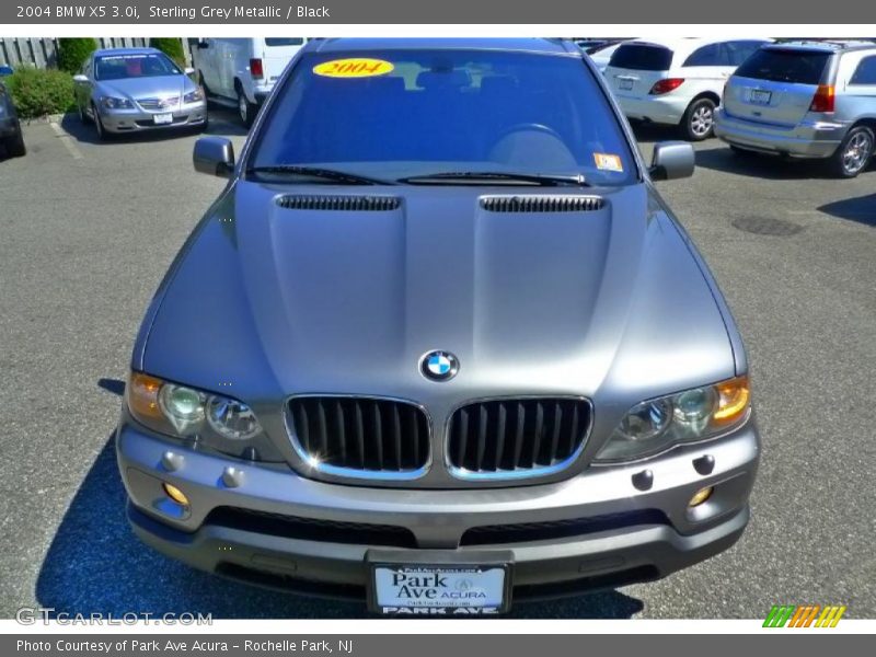 Sterling Grey Metallic / Black 2004 BMW X5 3.0i
