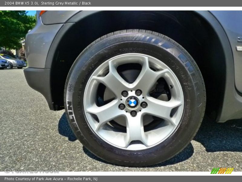 Sterling Grey Metallic / Black 2004 BMW X5 3.0i