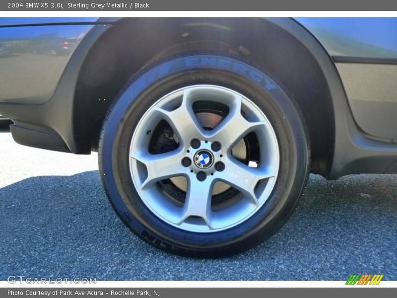 Sterling Grey Metallic / Black 2004 BMW X5 3.0i