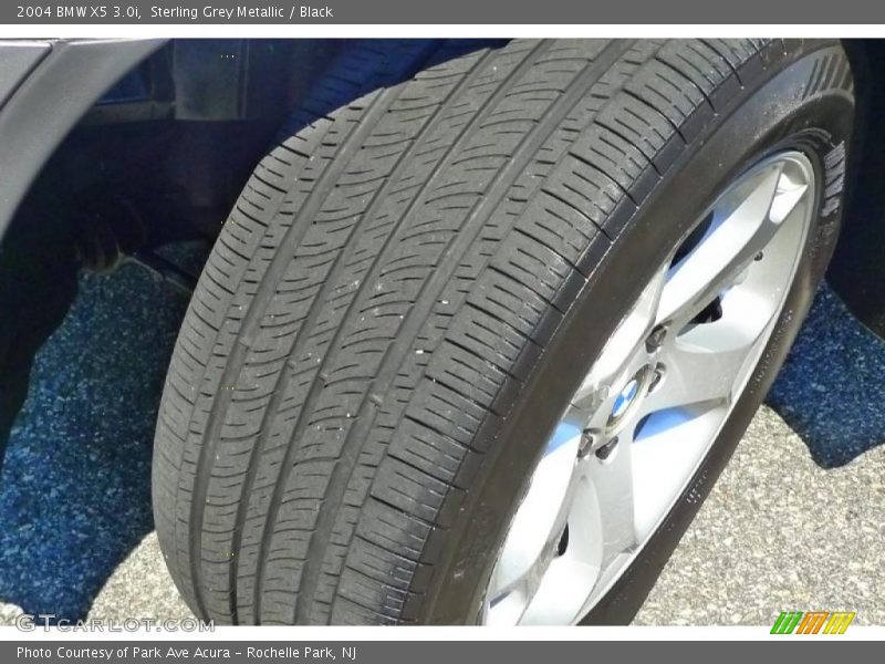 Sterling Grey Metallic / Black 2004 BMW X5 3.0i