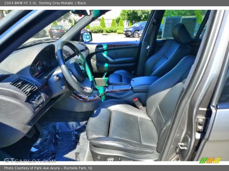 Sterling Grey Metallic / Black 2004 BMW X5 3.0i