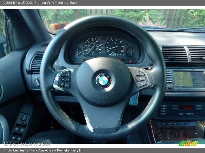 Sterling Grey Metallic / Black 2004 BMW X5 3.0i