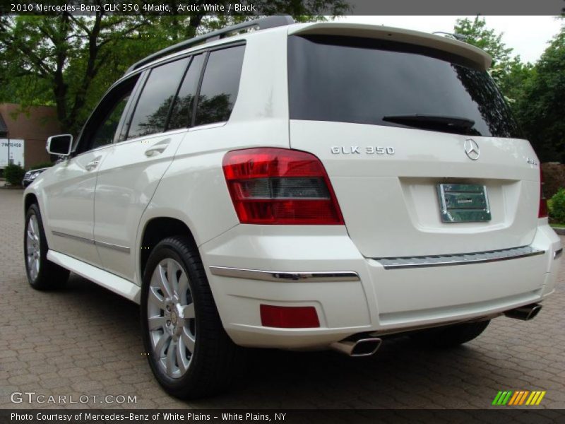 Arctic White / Black 2010 Mercedes-Benz GLK 350 4Matic