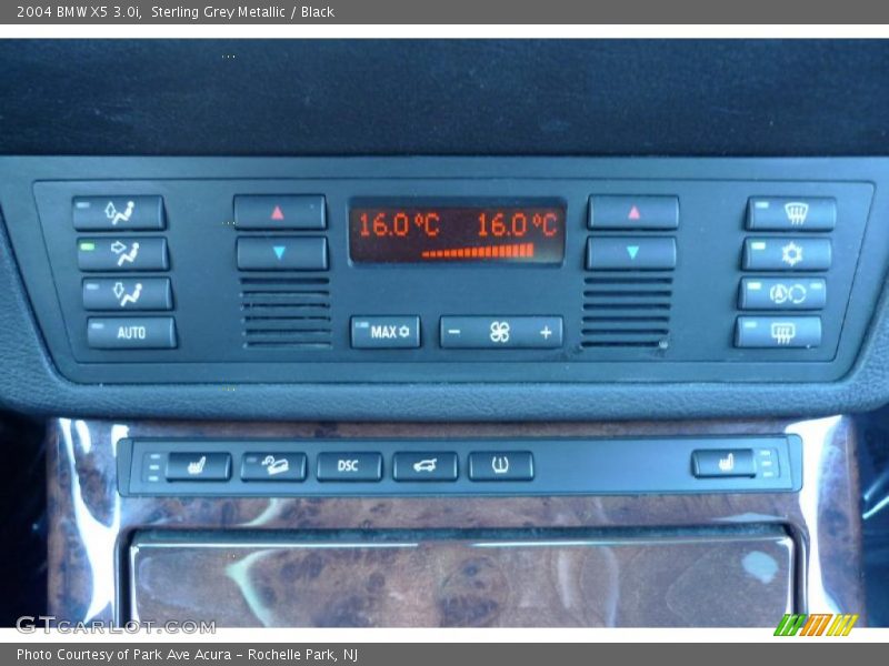 Sterling Grey Metallic / Black 2004 BMW X5 3.0i