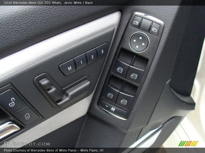 Arctic White / Black 2010 Mercedes-Benz GLK 350 4Matic