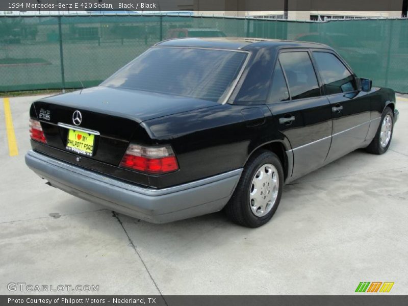 Black / Black 1994 Mercedes-Benz E 420 Sedan