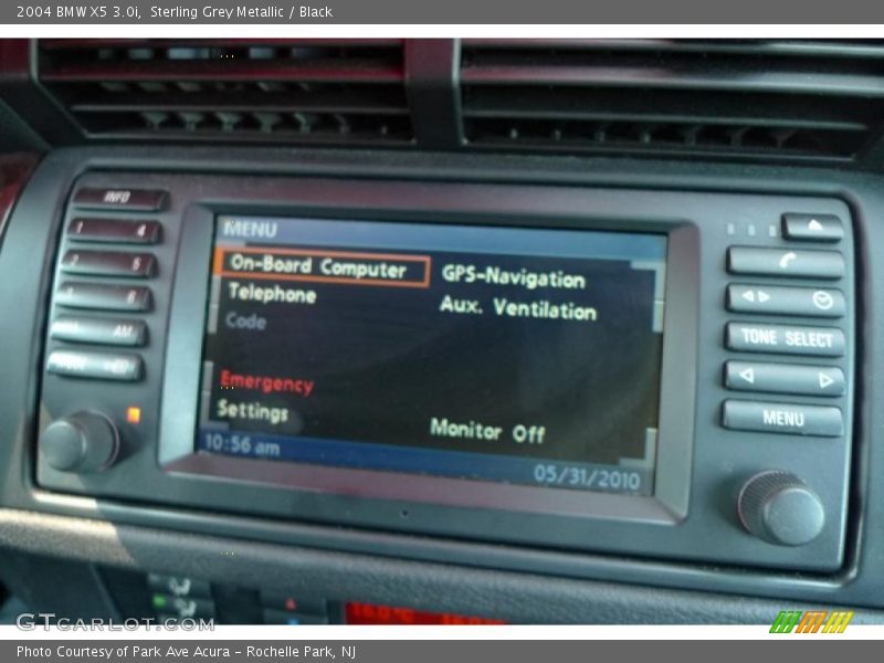 Sterling Grey Metallic / Black 2004 BMW X5 3.0i