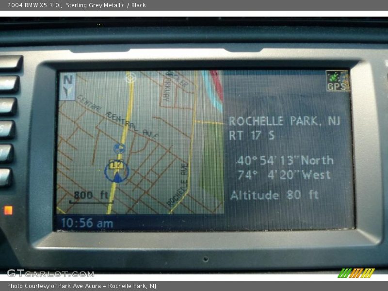 Sterling Grey Metallic / Black 2004 BMW X5 3.0i