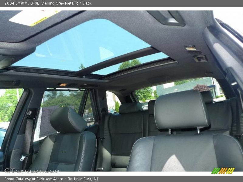Sterling Grey Metallic / Black 2004 BMW X5 3.0i
