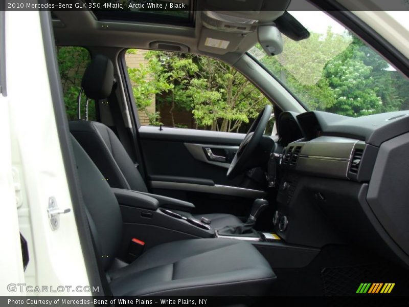 Arctic White / Black 2010 Mercedes-Benz GLK 350 4Matic
