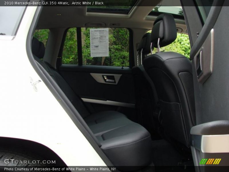 Arctic White / Black 2010 Mercedes-Benz GLK 350 4Matic