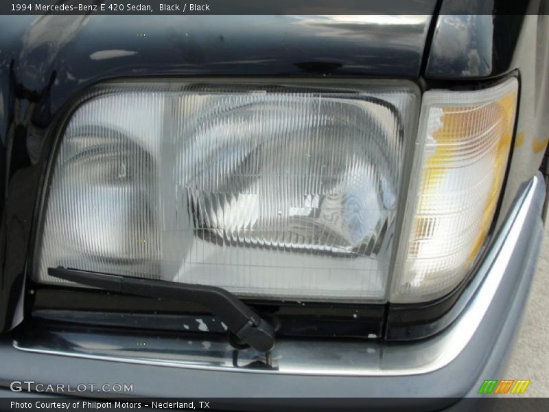 Black / Black 1994 Mercedes-Benz E 420 Sedan