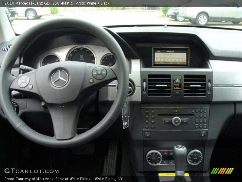 Arctic White / Black 2010 Mercedes-Benz GLK 350 4Matic
