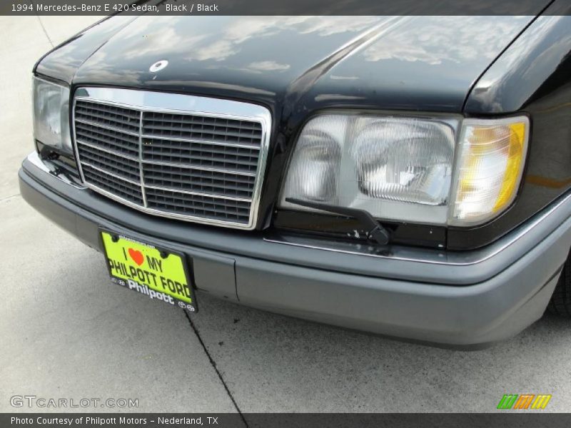 Black / Black 1994 Mercedes-Benz E 420 Sedan