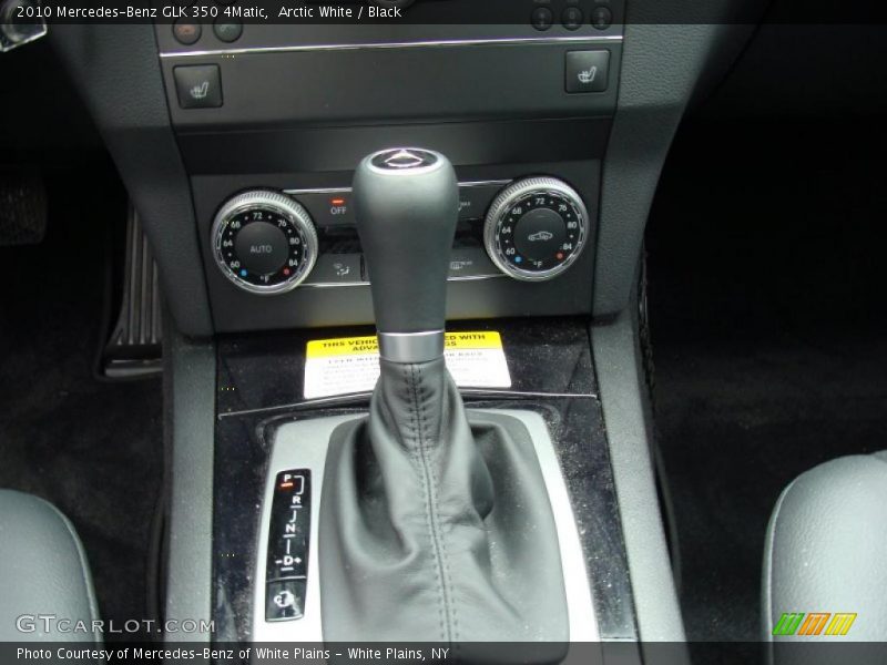 Arctic White / Black 2010 Mercedes-Benz GLK 350 4Matic