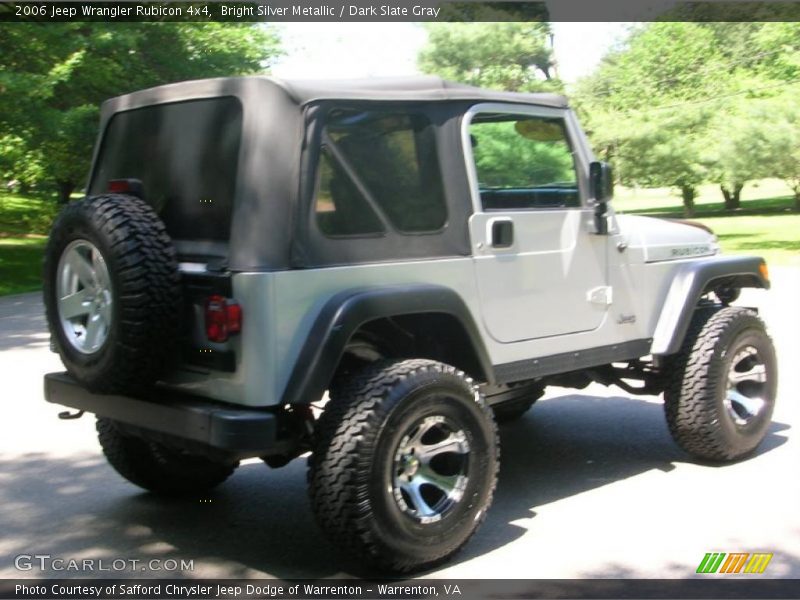 Bright Silver Metallic / Dark Slate Gray 2006 Jeep Wrangler Rubicon 4x4