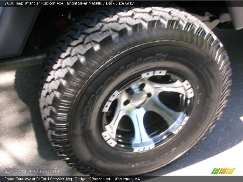 Bright Silver Metallic / Dark Slate Gray 2006 Jeep Wrangler Rubicon 4x4