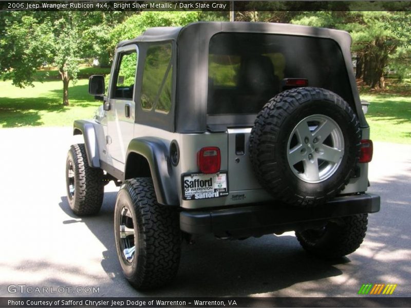 Bright Silver Metallic / Dark Slate Gray 2006 Jeep Wrangler Rubicon 4x4