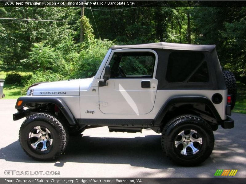 Bright Silver Metallic / Dark Slate Gray 2006 Jeep Wrangler Rubicon 4x4