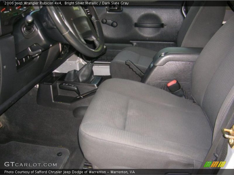 Bright Silver Metallic / Dark Slate Gray 2006 Jeep Wrangler Rubicon 4x4