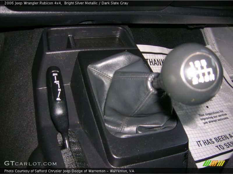 Bright Silver Metallic / Dark Slate Gray 2006 Jeep Wrangler Rubicon 4x4