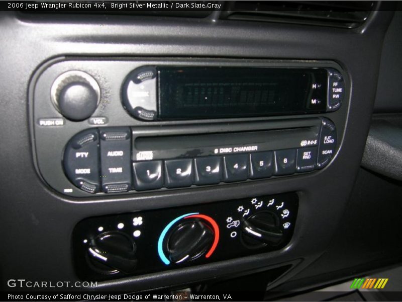 Bright Silver Metallic / Dark Slate Gray 2006 Jeep Wrangler Rubicon 4x4