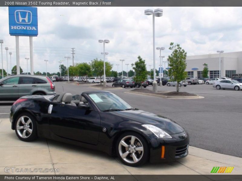 Magnetic Black / Frost 2008 Nissan 350Z Touring Roadster