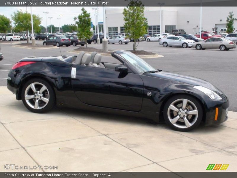 Magnetic Black / Frost 2008 Nissan 350Z Touring Roadster