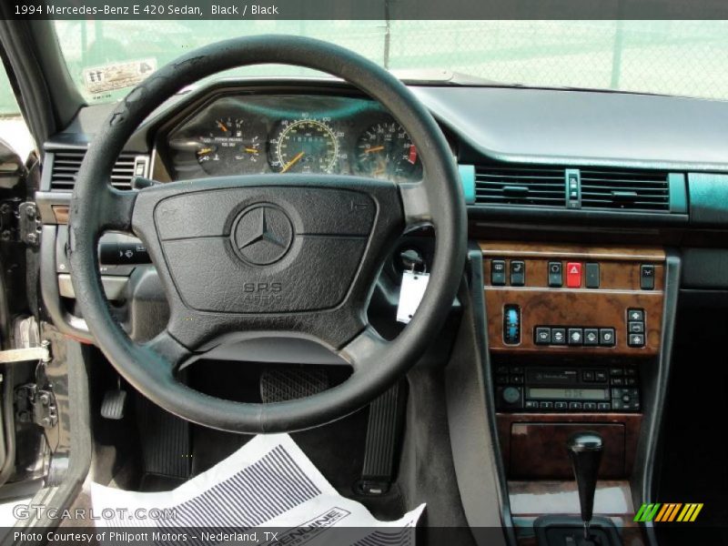 Black / Black 1994 Mercedes-Benz E 420 Sedan