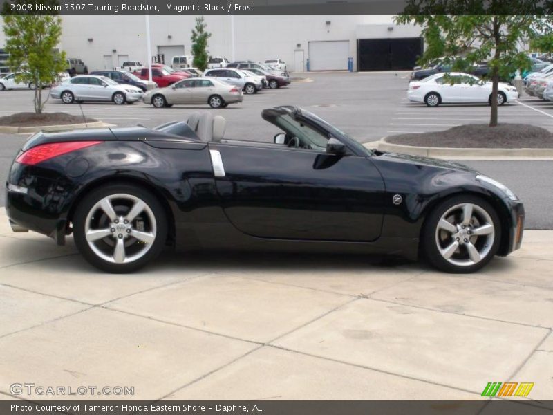 Magnetic Black / Frost 2008 Nissan 350Z Touring Roadster