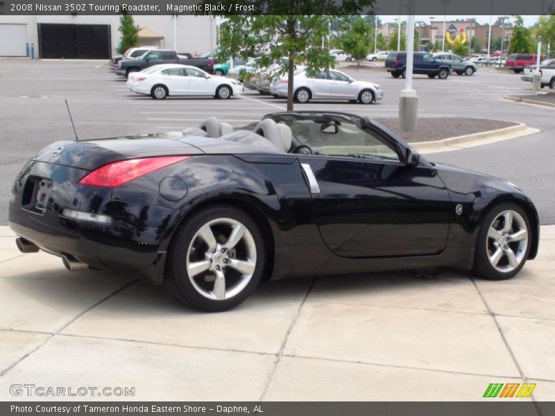 Magnetic Black / Frost 2008 Nissan 350Z Touring Roadster