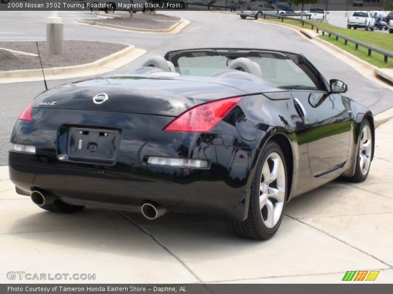 Magnetic Black / Frost 2008 Nissan 350Z Touring Roadster