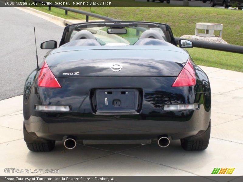 Magnetic Black / Frost 2008 Nissan 350Z Touring Roadster