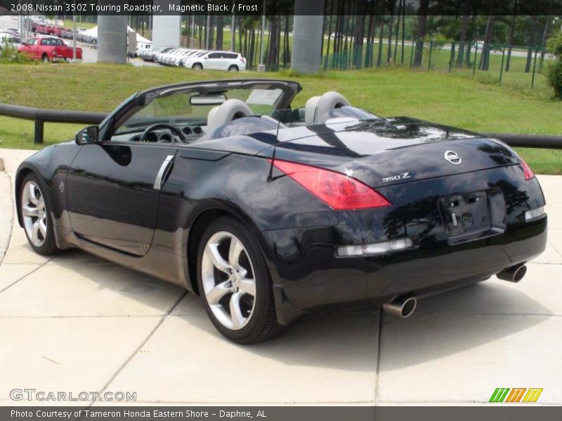 Magnetic Black / Frost 2008 Nissan 350Z Touring Roadster
