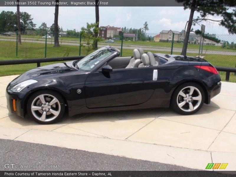 Magnetic Black / Frost 2008 Nissan 350Z Touring Roadster