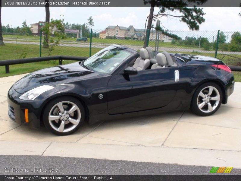 Magnetic Black / Frost 2008 Nissan 350Z Touring Roadster