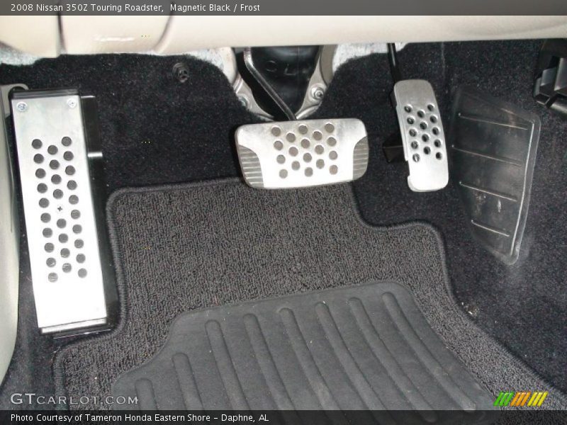 Magnetic Black / Frost 2008 Nissan 350Z Touring Roadster