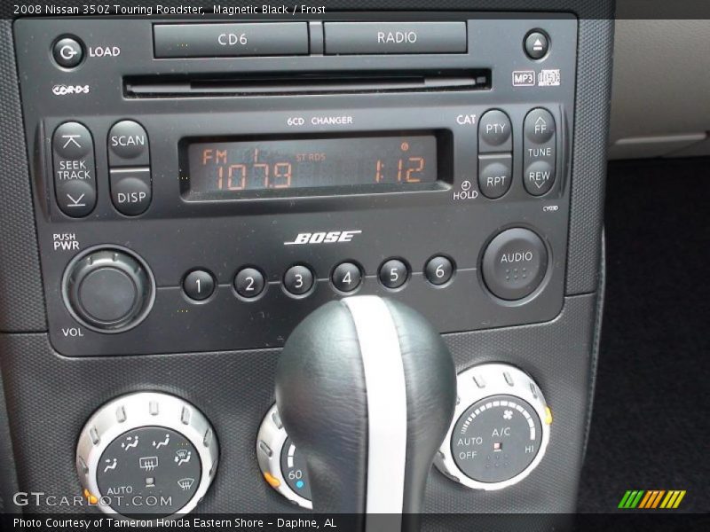 Magnetic Black / Frost 2008 Nissan 350Z Touring Roadster