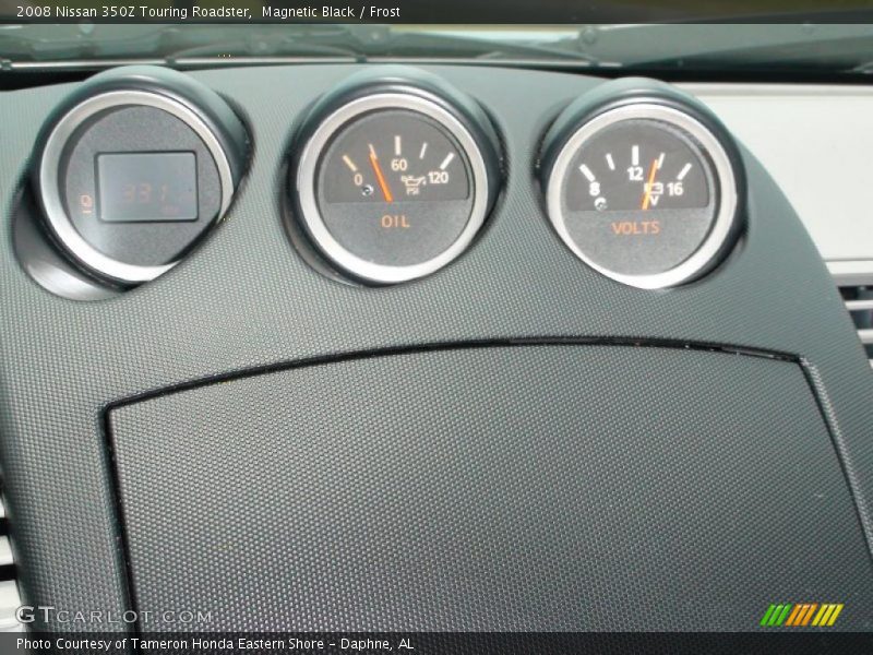 Magnetic Black / Frost 2008 Nissan 350Z Touring Roadster