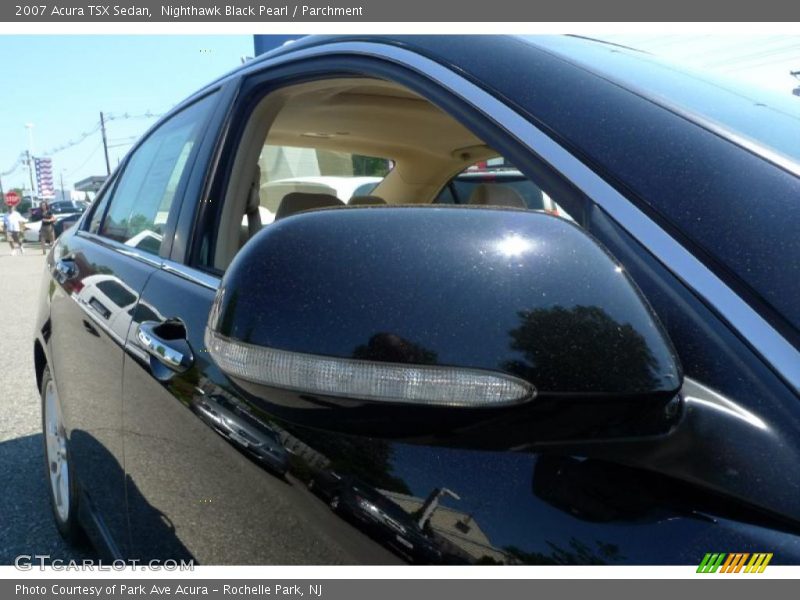 Nighthawk Black Pearl / Parchment 2007 Acura TSX Sedan