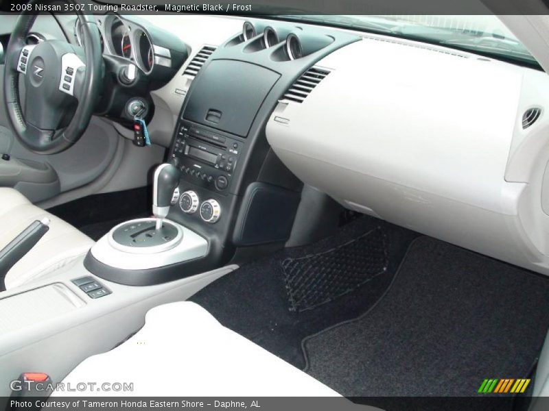 Magnetic Black / Frost 2008 Nissan 350Z Touring Roadster