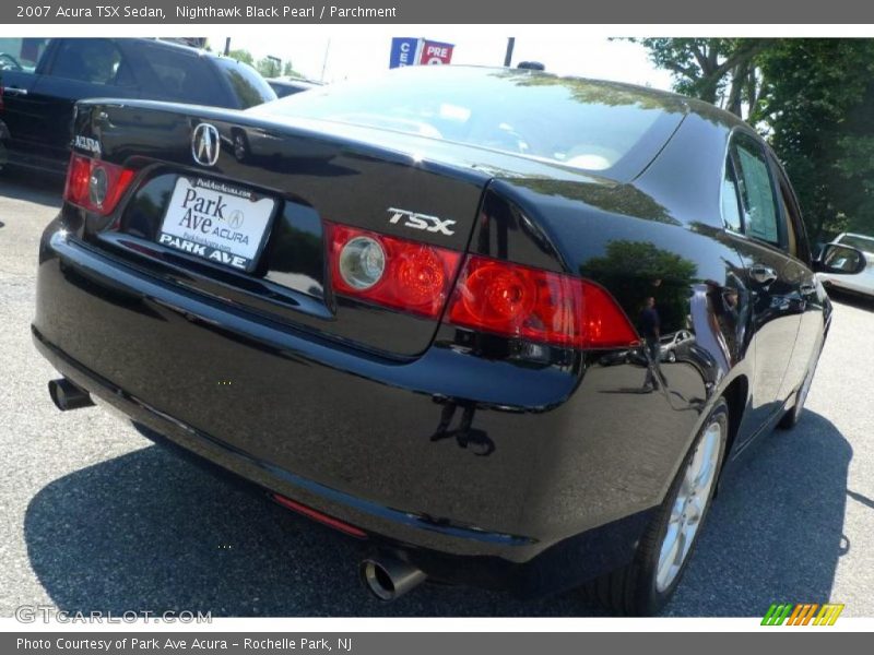 Nighthawk Black Pearl / Parchment 2007 Acura TSX Sedan