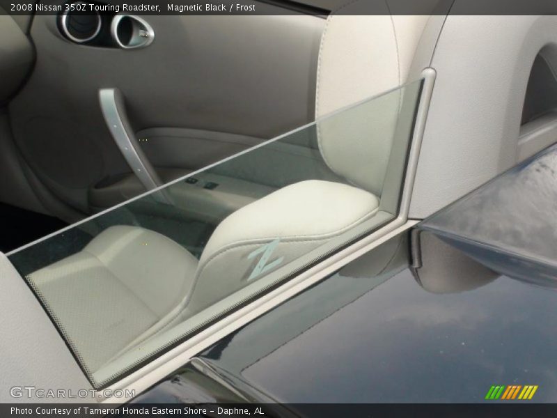 Magnetic Black / Frost 2008 Nissan 350Z Touring Roadster